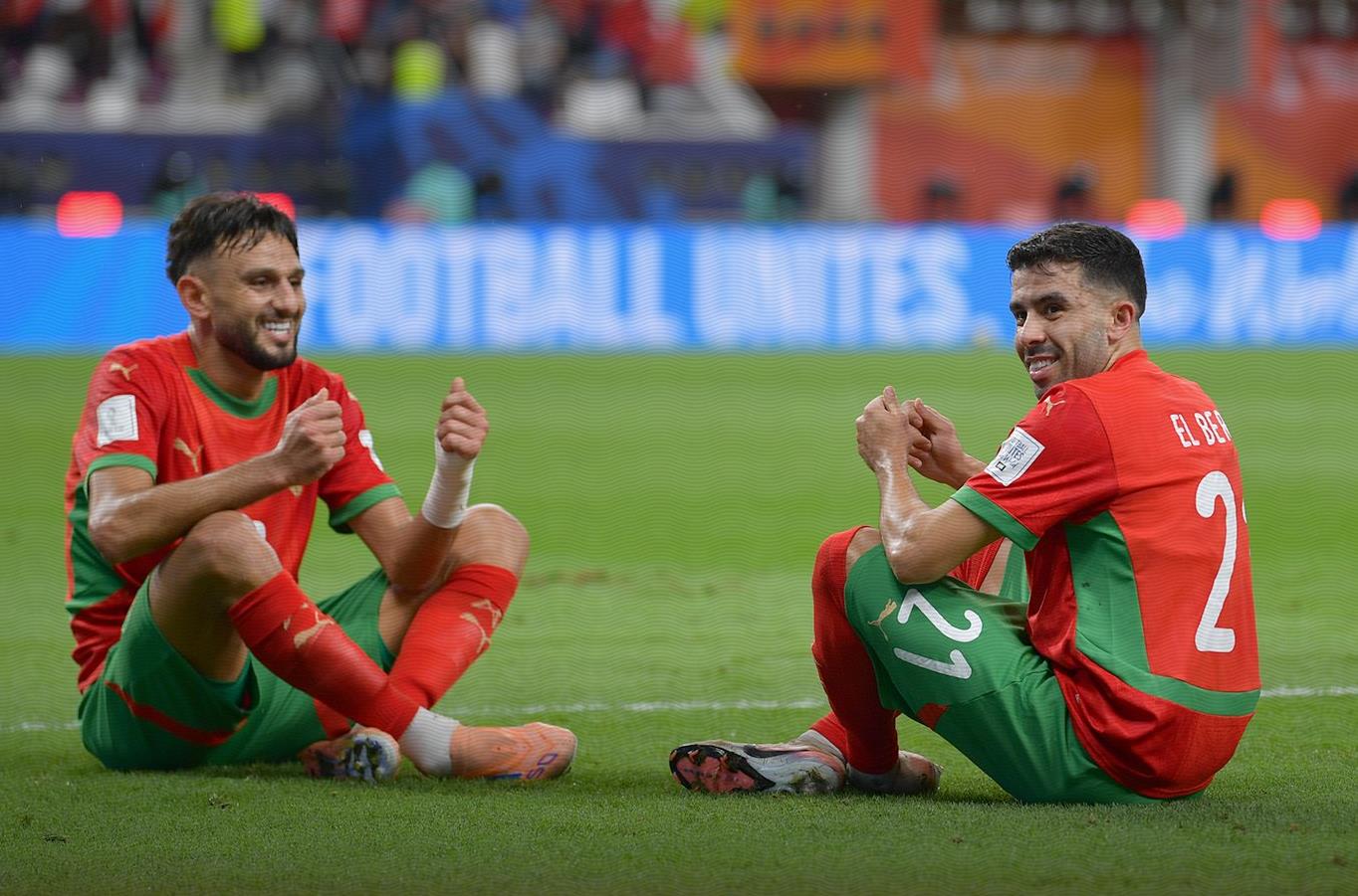 نصف نهائي كأس العرب.. بالفيديو ثلاثية أسود الأطلس أمام المنتخب الإماراتي