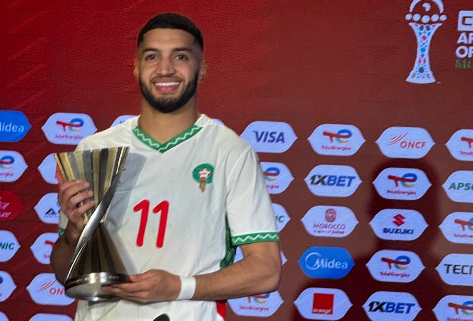 ​عريس “ربع النهائي”.. إسماعيل الصيباري يحصد جائزة “رجل المباراة” أمام الكاميرون