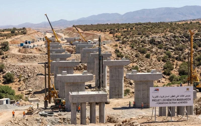 “تي.جي.في” القنيطرة – مراكش يقترب من الانطلاق.. جسر رئيسي يستكمل إنجازه