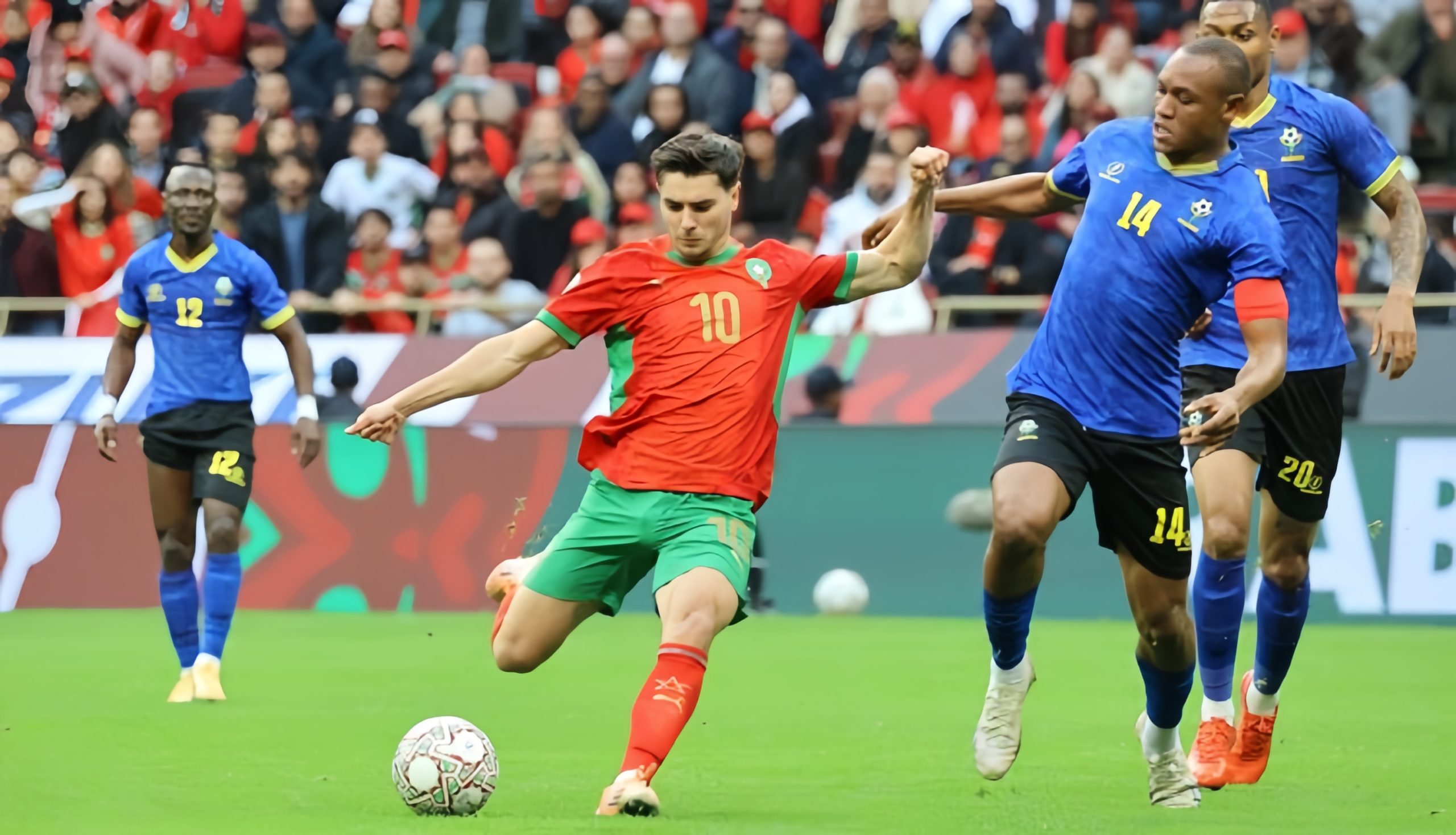 ​بأقدام دياز.. المنتخب المغربي يعبر تنزانيا ويحجز مقعده في ربع النهائي