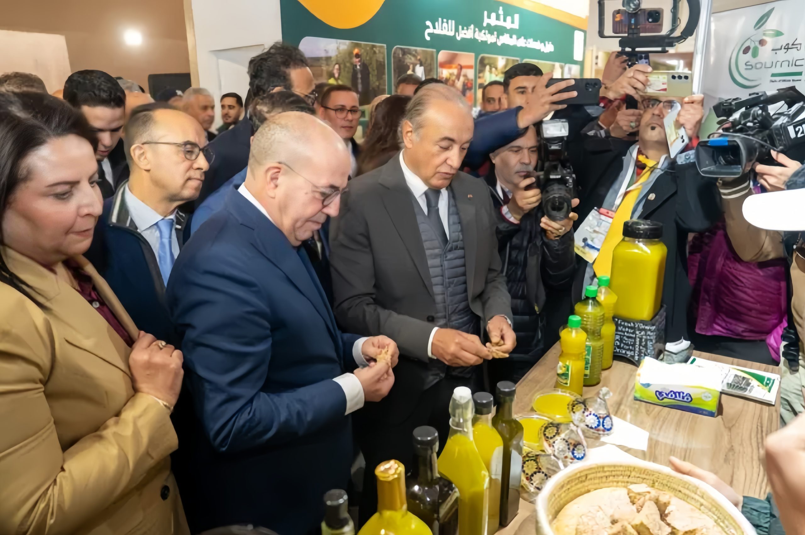 أحمد البواري يفتتح الدورة السابعة للمعرض الوطني للزيتون بالعطاوية