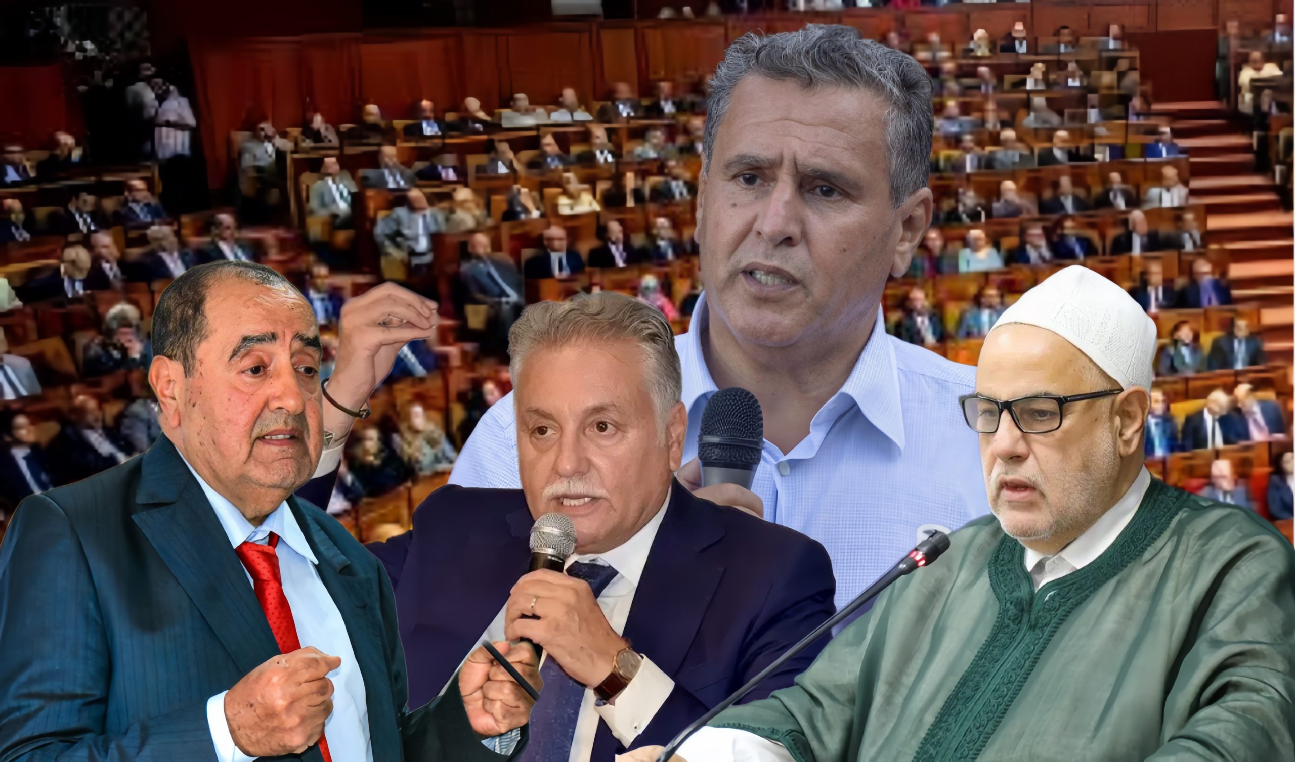 ​خريف “الزعماء الخالدين”.. كيف أحرج أخنوش بنكيران ولشكر وبن عبد الله؟