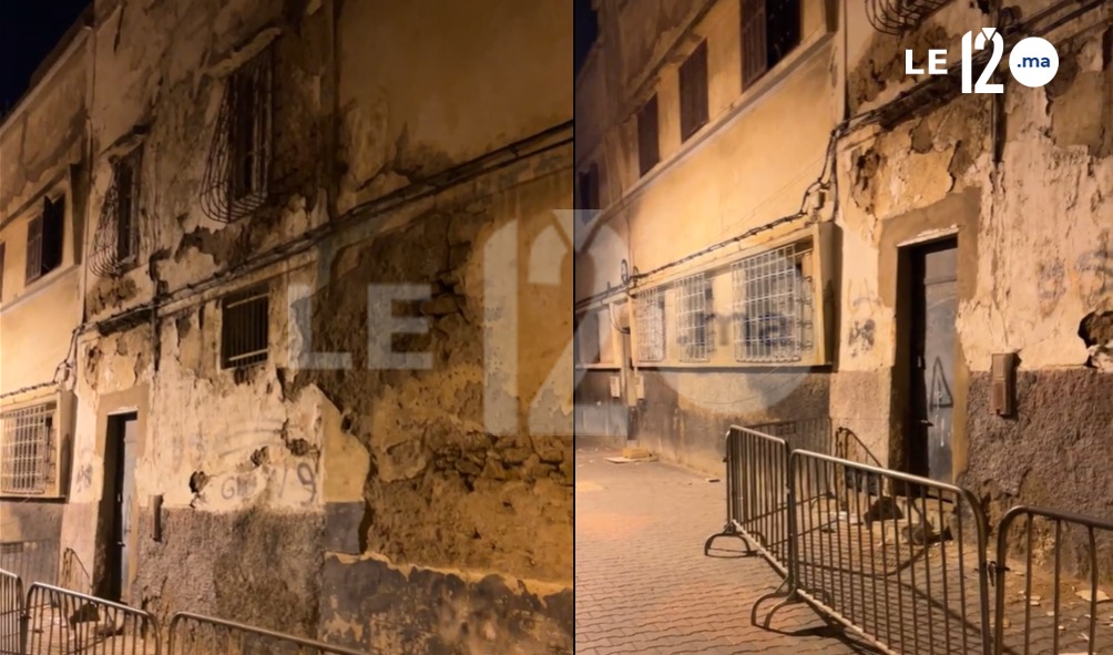 منزل آيل للسقوط يُفزع سكان درب بوشنتوف ويستنفر سلطات البيضاء