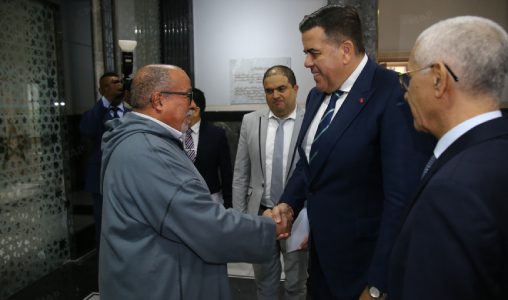 مجلس المستشارين.. اخشيشن يجري محادثات مع رئيس مجلس النواب الأسترالي