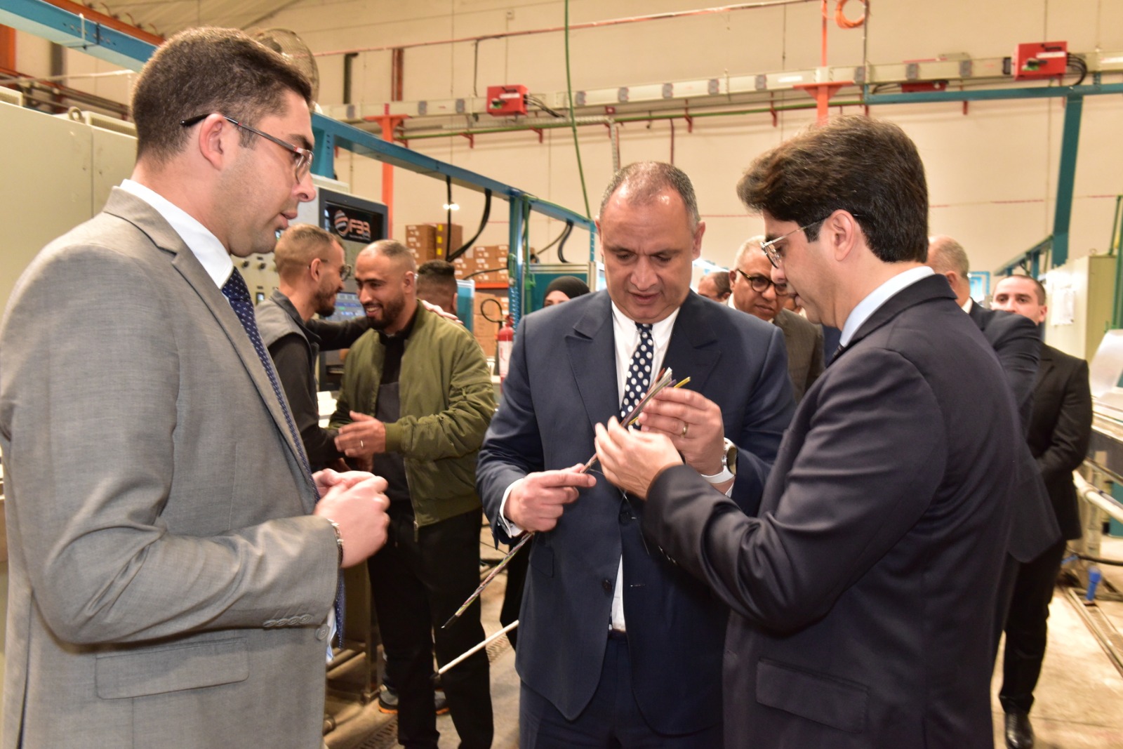 باستثمار 200 مليون درهم.. تدشين وحدة صناعية جديدة لإنتاج الألياف البصرية ببرشيد