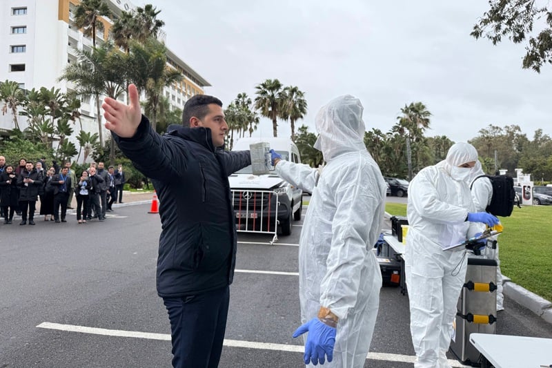 ​بمشاركة خبراء دوليين.. الرباط تحتضن تمريناً ميدانياً لمحاكاة التصدي لهجمات إرهـ.ابية إشعاعية