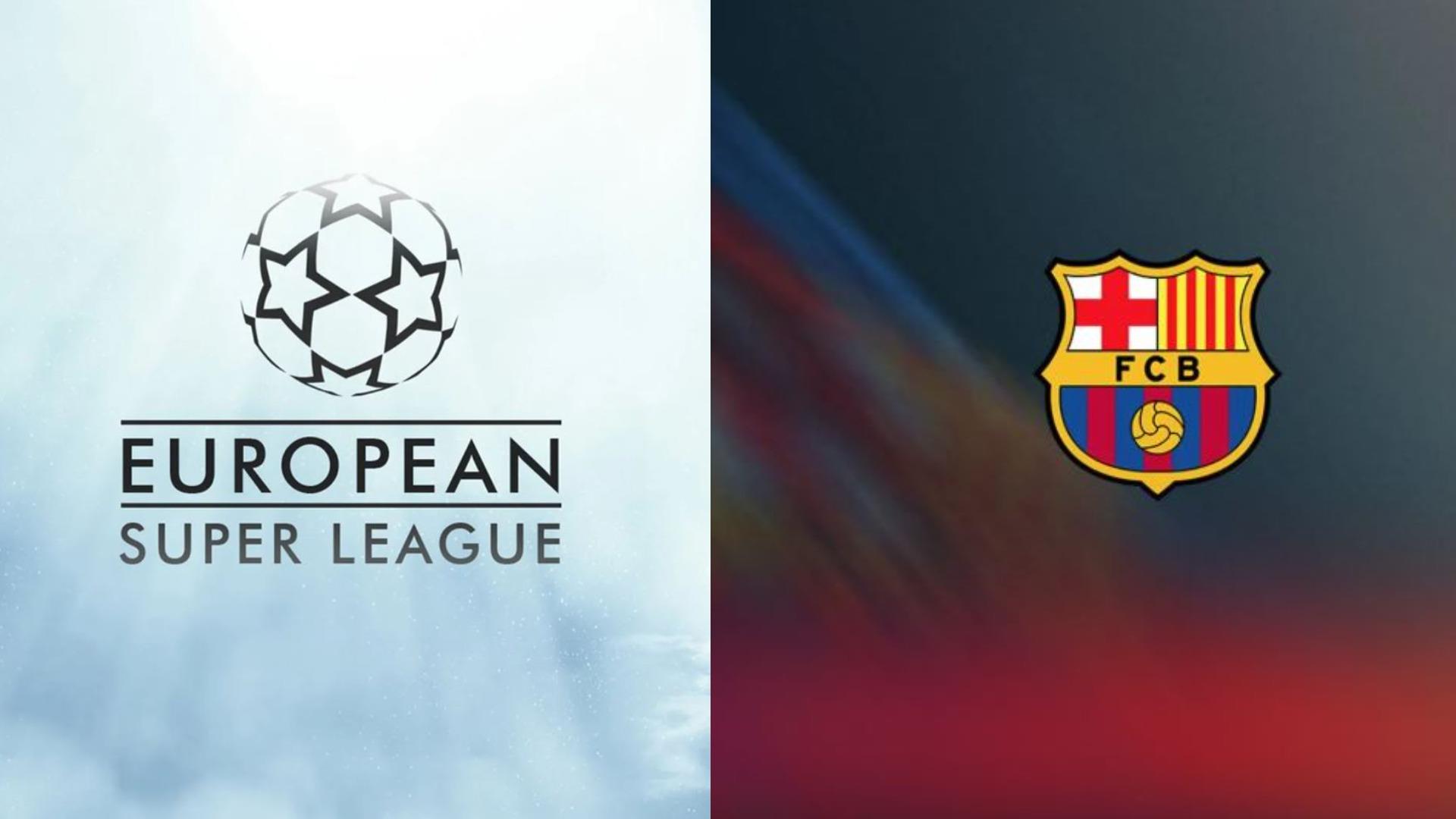 برشلونة يعلن انسحابه من مشروع السوبر ليغ الأوروبي