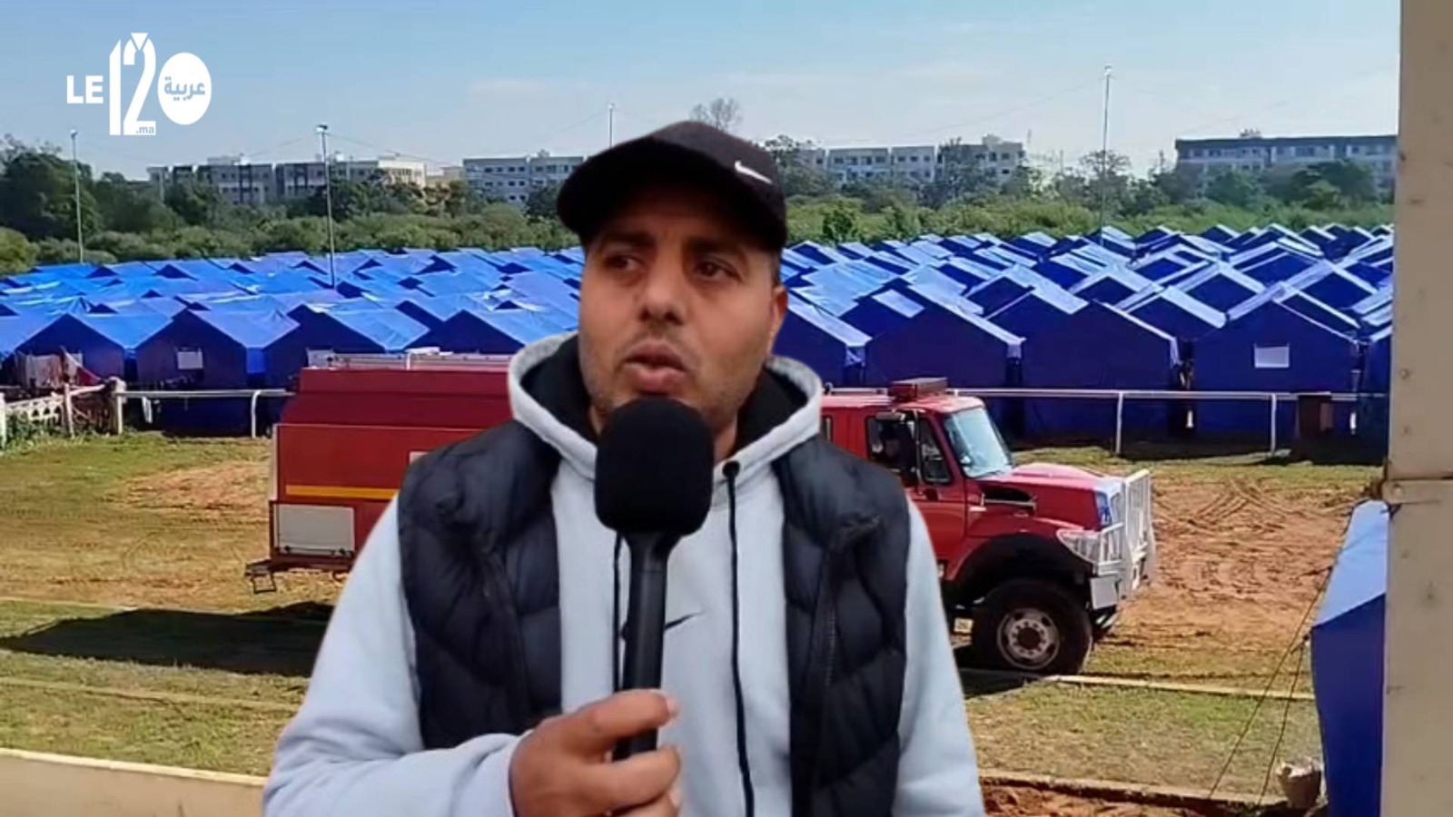 تيران الخيل في القنيطرة يتحول إلى مركز إيواء 500 عائلة من متضرري فيضانات الغرب