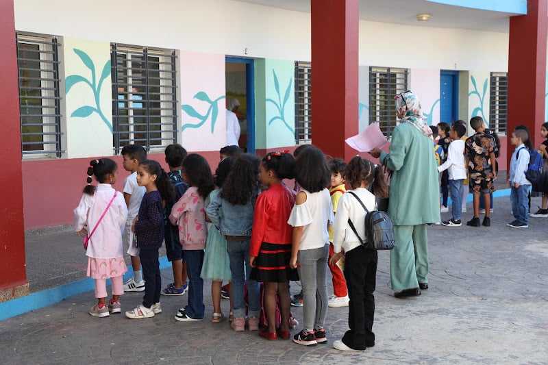 عودة الدراسة حضوريا في القصر الكبير بعد تحسن الطقس