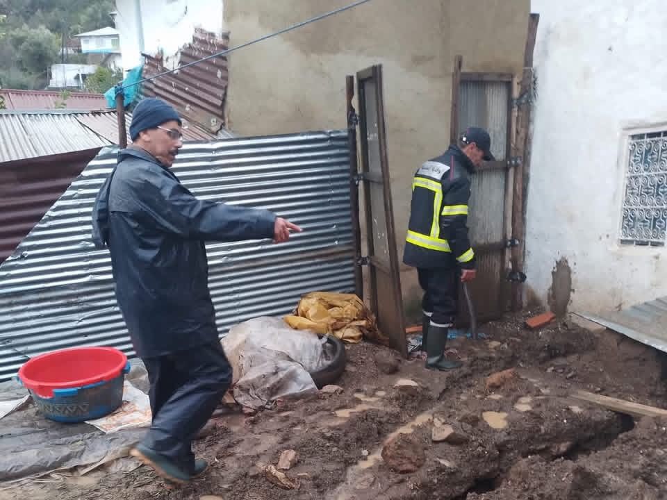 ريبورتاج وزان. انهيارات و”زحف” التربة تحاصر مداشر مقريصات وتعزلها