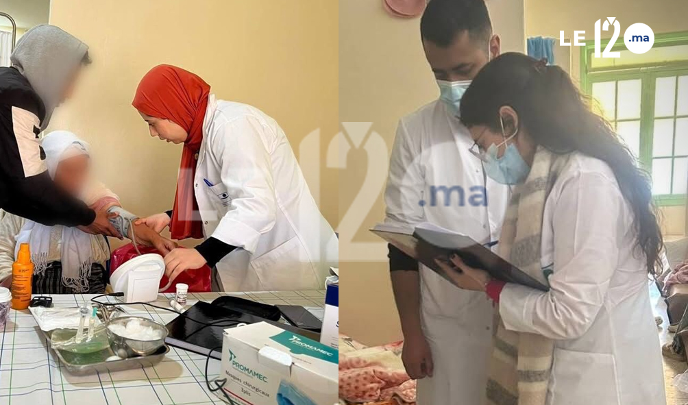 سيدي قاسم: تعبئة طبية استثنائية لفائدة المتضررين من الفيضانات بـ “دار الفتاة” (صور)