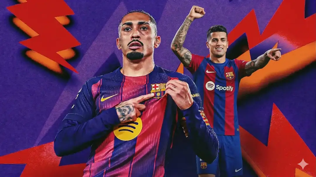 بـ “هاتريك” رافينيا.. برشلونة يكتسح إشبيلية بخماسية ويعزز صدارته لليغا