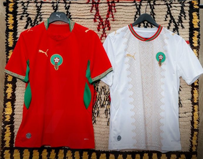 الكشف عن القميص الرسمي لأسود الأطلس في مونديال 2026