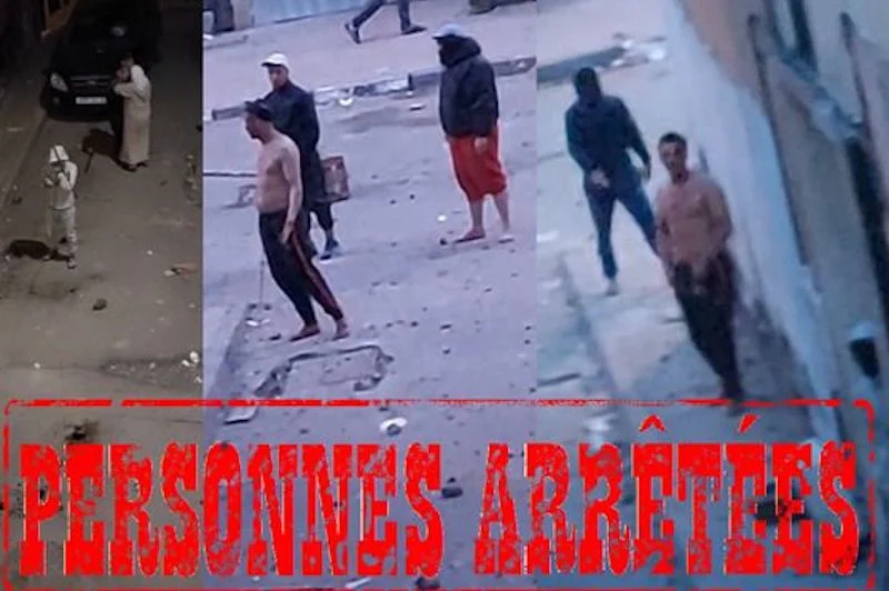 الرشق بالحجارة ومحاولة تفـ.جير “بوطا”.. مواجهات عنـ.يفة بين عائلتين تستنفر أمن البيضاء