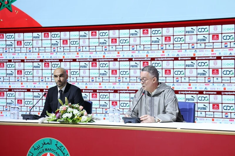 ​ليلة الوفاء بالمعمورة.. جامعة الكرة تودع الركراكي بدموع العرفان وتستقبل وهبي بروح الاستمرارية