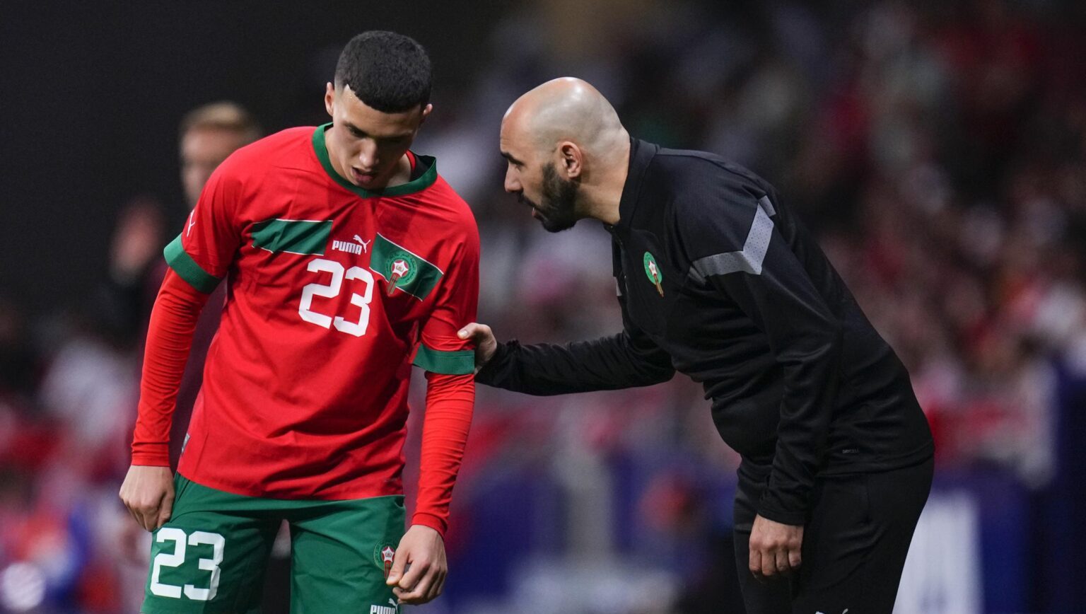 وفاء “الأسود”.. بلال الخنوس يودع الركراكي بكلمات مؤثرة