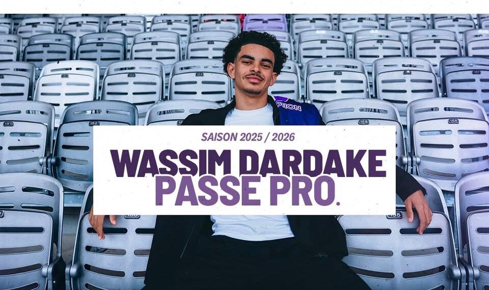 نادي تولوز الفرنسي يحصن النجم المغربي الصاعد وسيم الدرداك بعقد احترافي