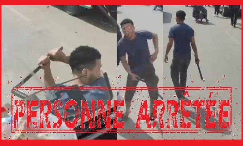 بعد ظهوره في فيديو صـ.ادم.. أمن الدار البيضاء يضع يده على “بلطجي” الشارع العام