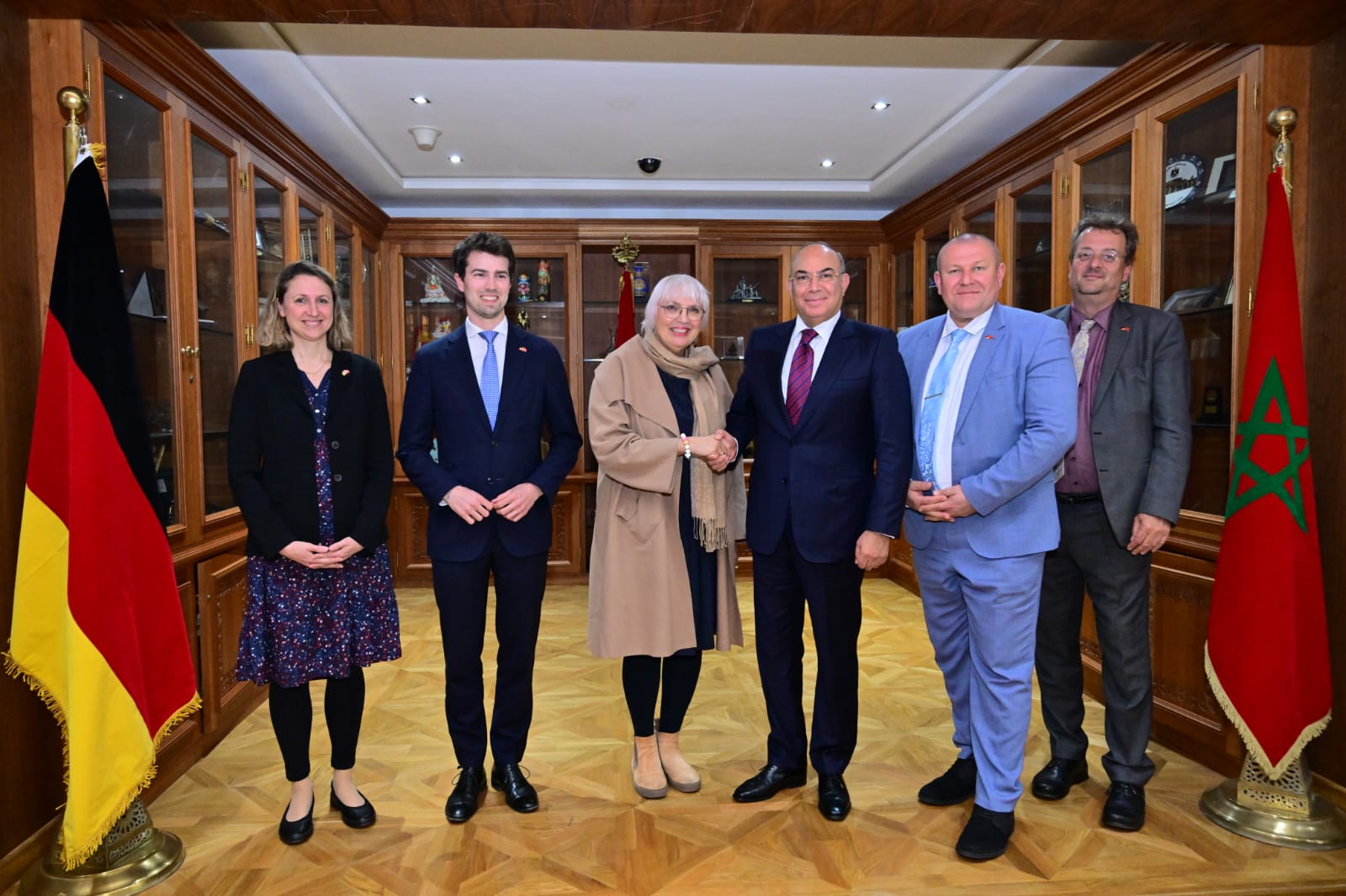 محمد غيات يستقبل وفداً برلمانياً ألمانياً لتوطيد العلاقات الثنائية بين البلدين 