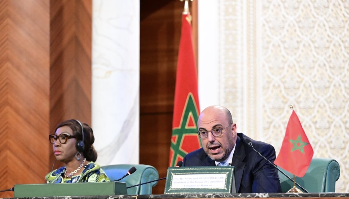 رئيس مجلس المستشارين يؤكد إلتزام المملكة المغربية تحت قيادة جلالة الملك بدعم التعاون الإفريقي وتعزيز التكامل بين الشعوب