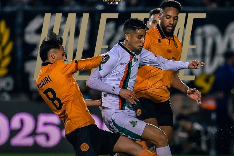 الجيش الملكي يبلغ نهائي دوري أبطال إفريقيا رغم خسارته أمام نهضة بركان