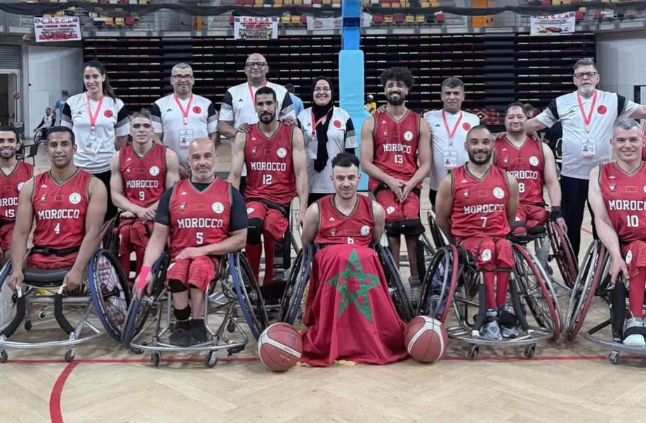 سلة الكراسي المتحركة.. المغرب يحقق اللقب القاري للمرة الثالثة بعد فوزه على جنوب إفريقيا 