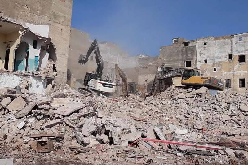 الدار البيضاء: إقامة الكلاوي خارج الهدم في بوركون.. وهذه أبرز البنايات الناجية من الجرافات