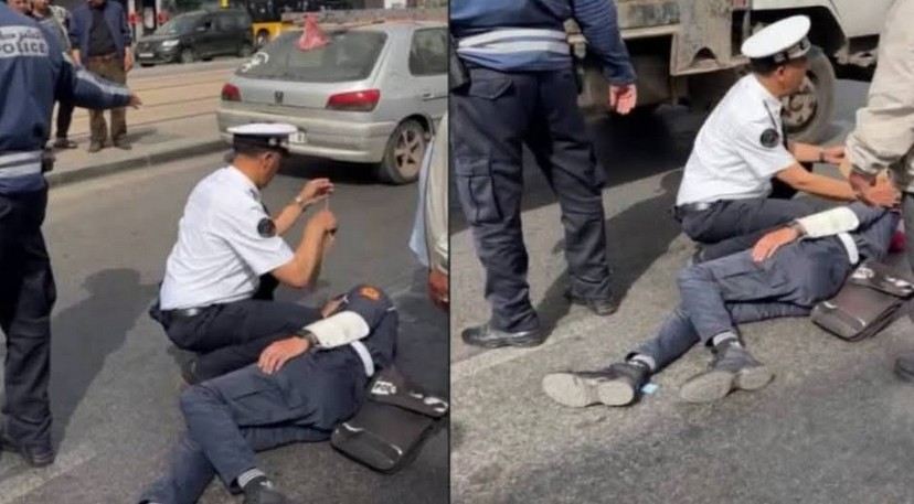 سطات.. توقيف سائق متهور بعد دهسـ.ه شرطياً أثناء مزاولة مهامه