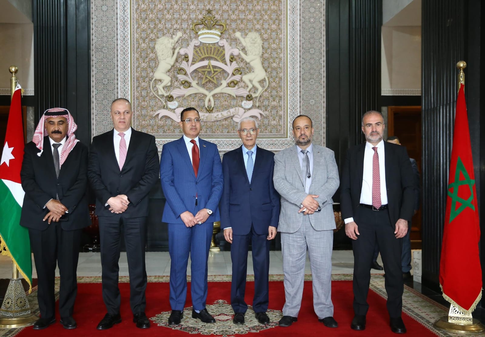 مباحثات بين رئيس مجلس النواب ورئيس اللجنة الإدارية بمجلس النواب الأردني   