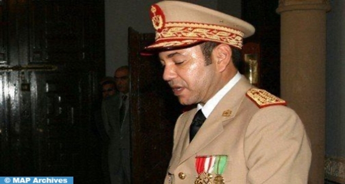 جلالة الملك يوجه الأمر اليومي للقوات المسلحة الملكية بمناسبة الذكرى ال 70 لتأسيسها جلالة الملك يوجه الأمر اليومي للقوات المسلحة الملكية بمناسبة الذكرى ال 70 لتأسيسها