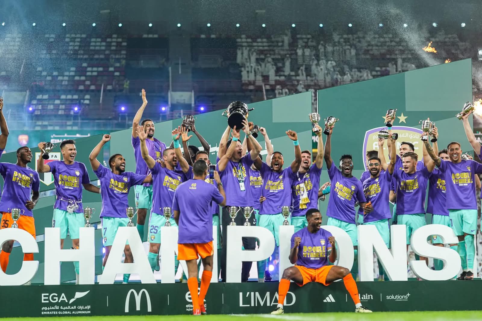 سفيان رحيمي يقود نادي العين الى التتويج بكأس رئيس دولة الامارات