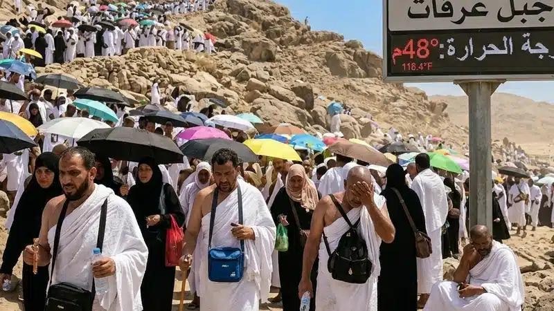 وزارة الحج والعمرة تصدر تعليمات مهمة للحجاج بمشعر عرفات