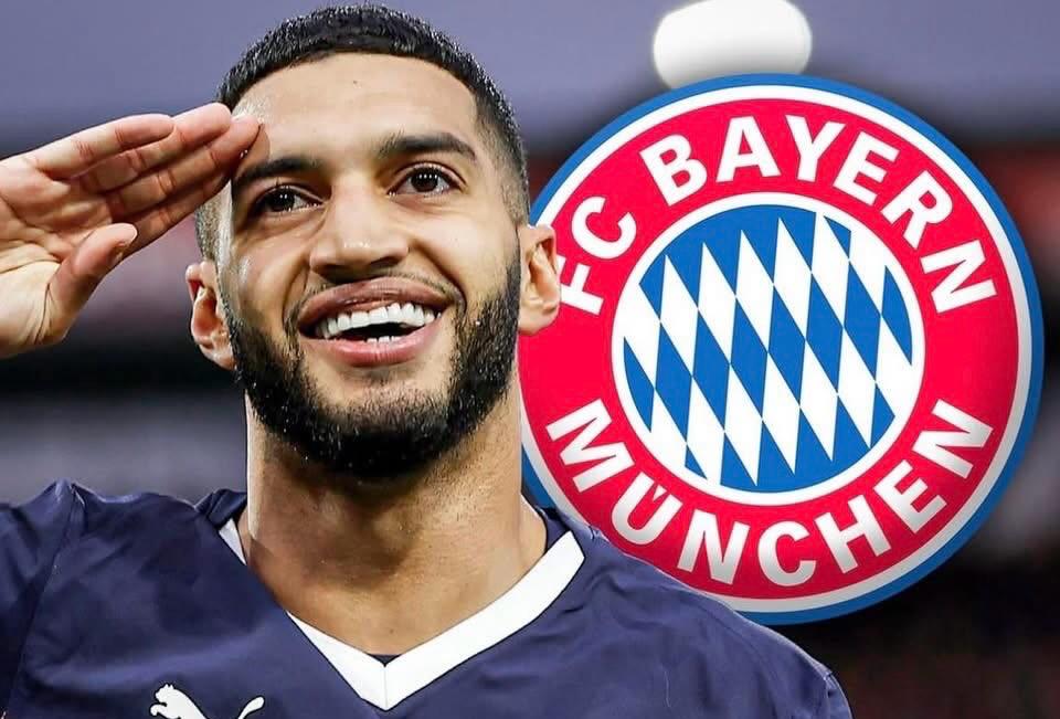 باييرن ميونيخ يفتح باب المفاوضات لضم الدولي المغربي إسماعيل الصيباري
