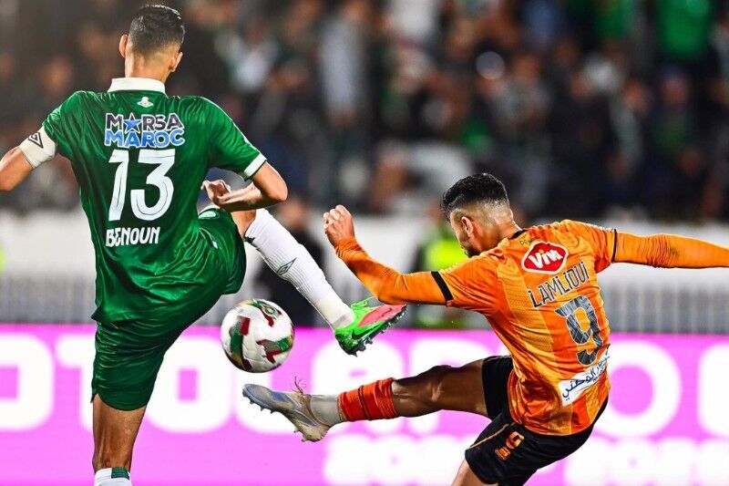 نهضة بركان يصعق الرجاء في دونور ويسلب منه وصافة البطولة الاحترافية 