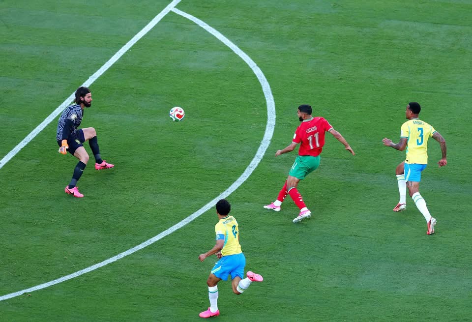 المغرب | البرازيل. راقصو السامبا ينجون من إفتراس محقق أمام أسود الأطلس ( 1-1)