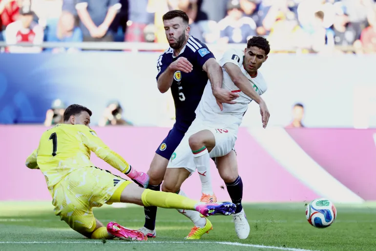 بأسرع هدف عربي.. المنتخب المغربي ينهي الشوط الأول متقدماً على إسكتلندا بمونديال 2026 