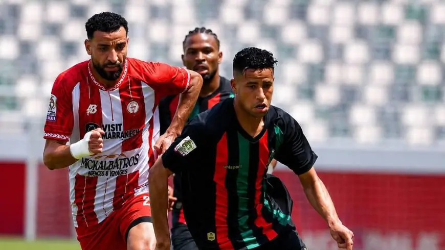 الجيش الملكي يعتلي صدارة البطولة الوطنية بثنائية في شباك الكوكب المراكشي 