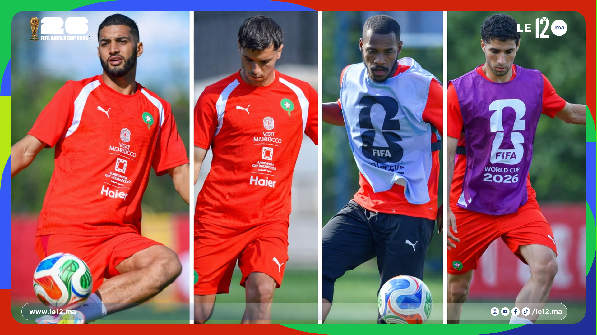 المنتخب المغربي يختتم استعداداته لمواجهة هايتي في مونديال 2026