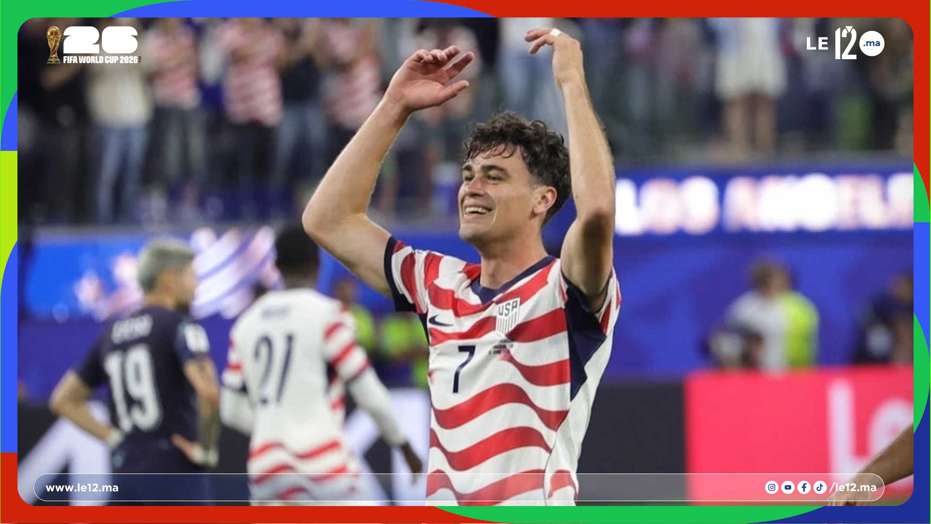 مونديال 2026.. الولايات المتحدة تستهل مشوارها بفوز عريض على الباراغواي 