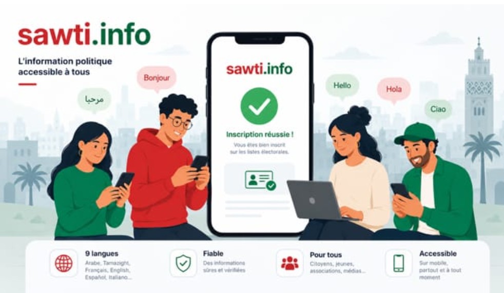 “صوتي”.. منصة مغربية متعددة اللغات لتبسيط المعلومة السياسية وتعزيز المشاركة الانتخابية