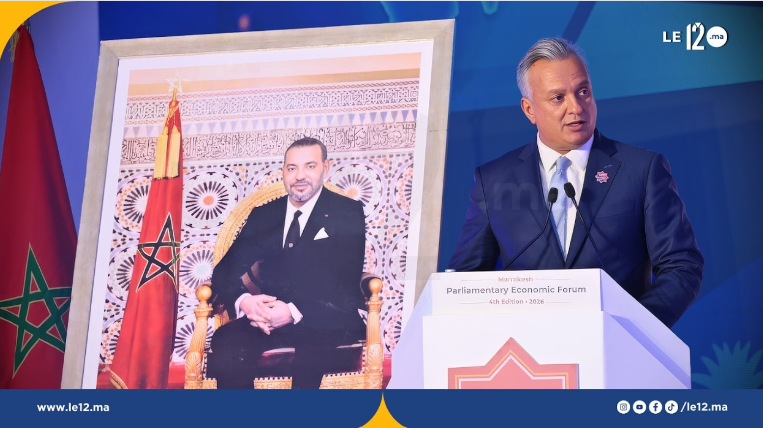 زيدان بـ “منتدى مراكش”: مواجهة التحديات تفرض نموذجاً جديداً للشراكة الأورو-متوسطية والخليجية