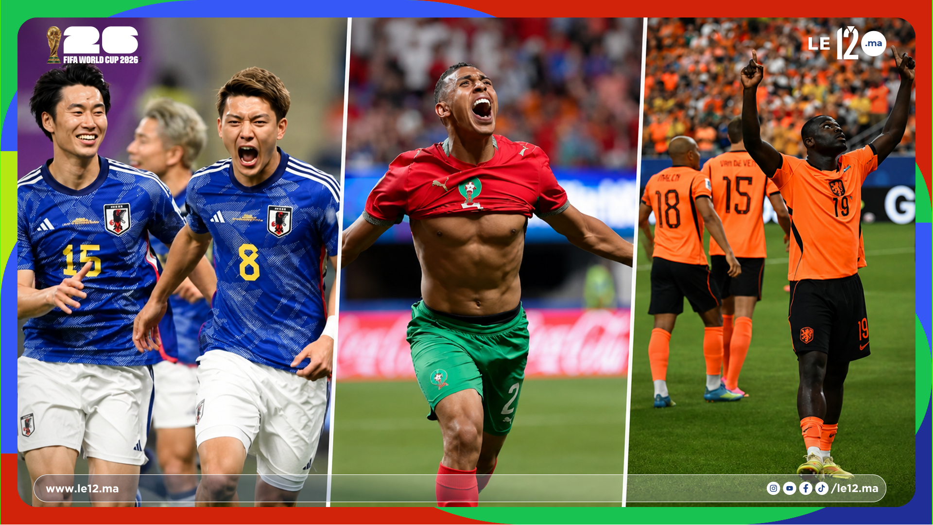قد تبدو مفاجأة.. لكن مواجهة هولندا قد تكون أفضل للمغرب من اليابان في المونديال