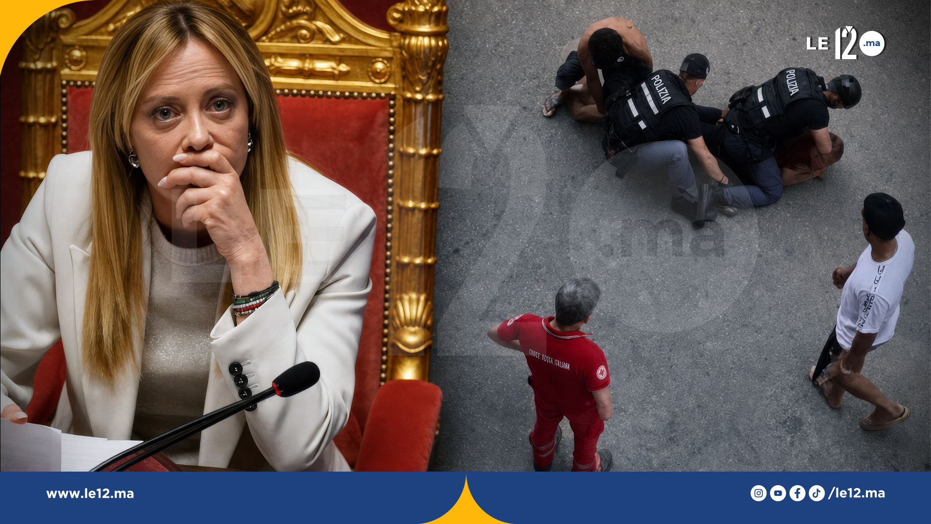 روح المغربي عبد الرحيم فاكر تخرج رئيسة إيطاليا عن صمتها.. ماذا قالت؟