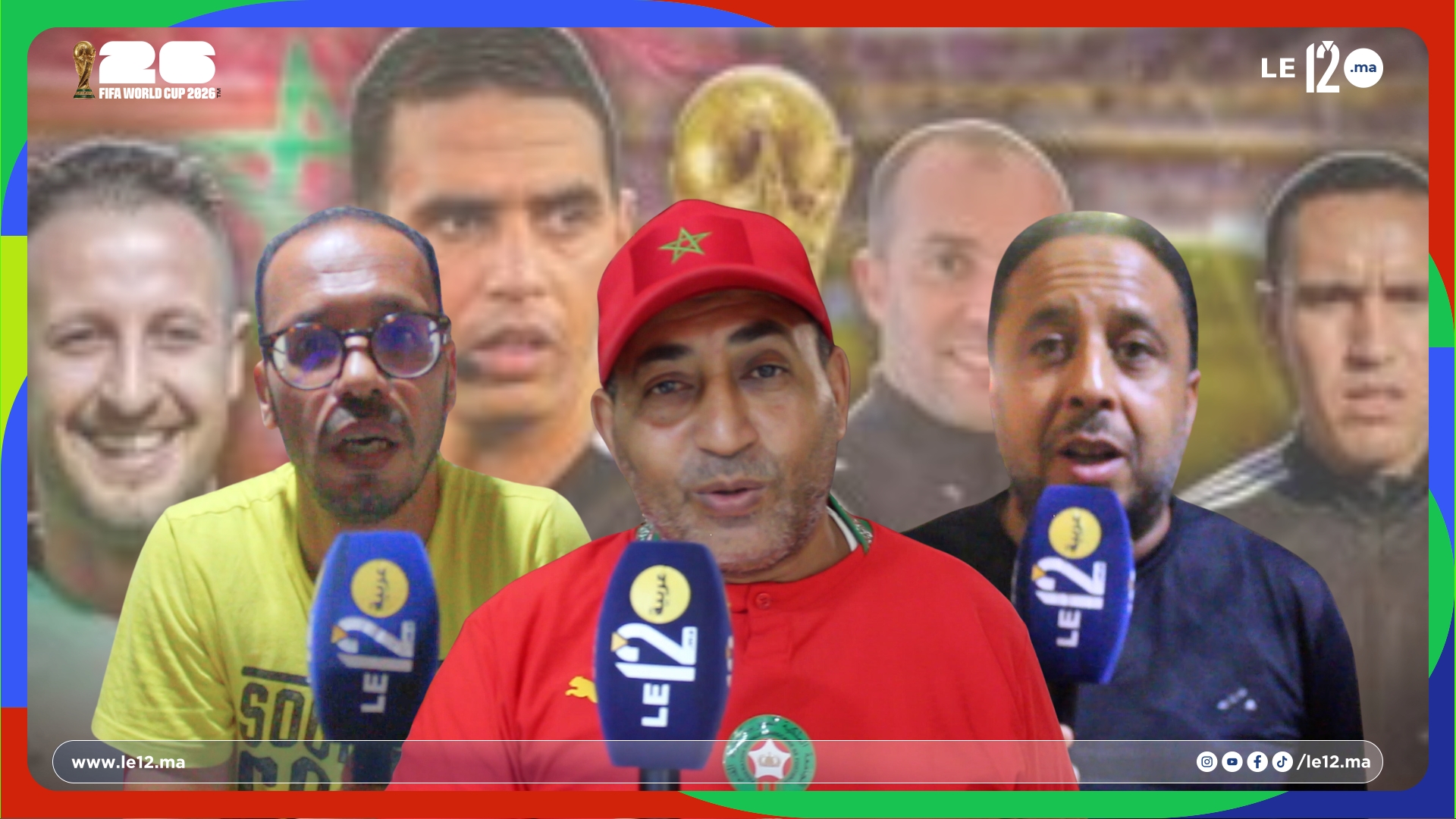 (فيديو) إرث بلقولة مستمر.. الصافرة المغربية ترفع راية التحكيم الوطني في المونديال