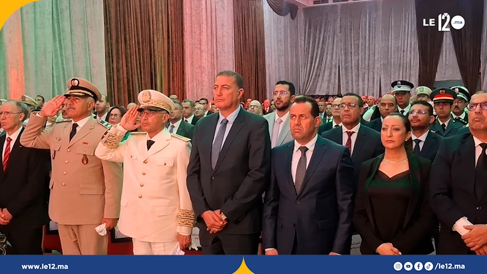 (فيديو) بحضور عامل صاحب الجلالة و والي الجهة.. الخطاب الملكي السامي من مقر ولاية الرباط سلا القنيطرة