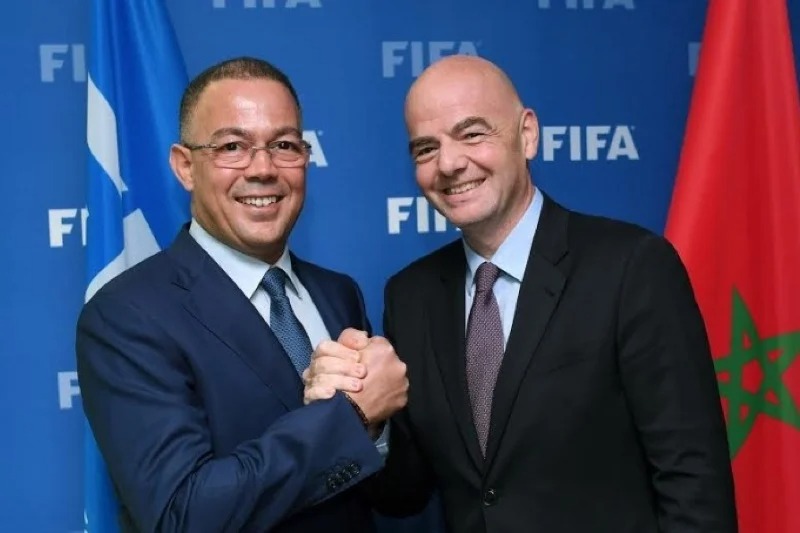مجددا دعمه لإنفانتينو.. لقجع يرحب بسحب مشروع FIFA Forward Enterprise