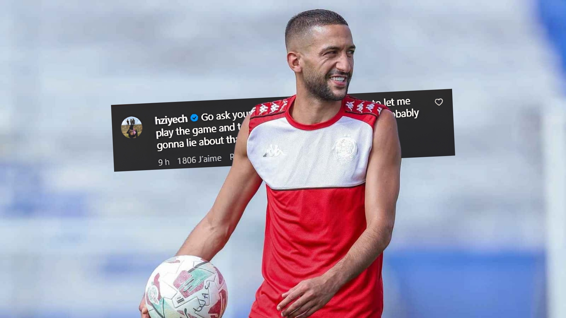 هذه رسالة حكيم زياش بعد استبعاده من معسكر الوداد الرياضي