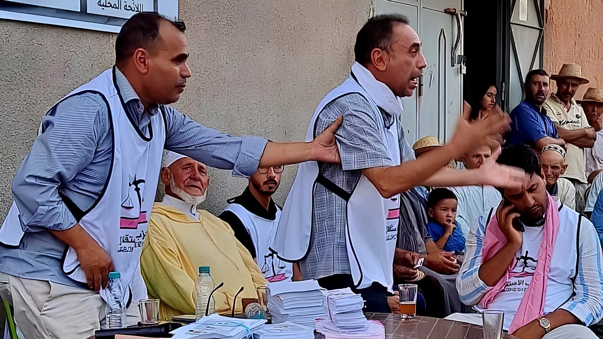 السراغنة. ملاسنة إنفلات الأعصاب بين آل الفرفار مرشح الاستقلال ومواطن قروي..ما القصة؟
