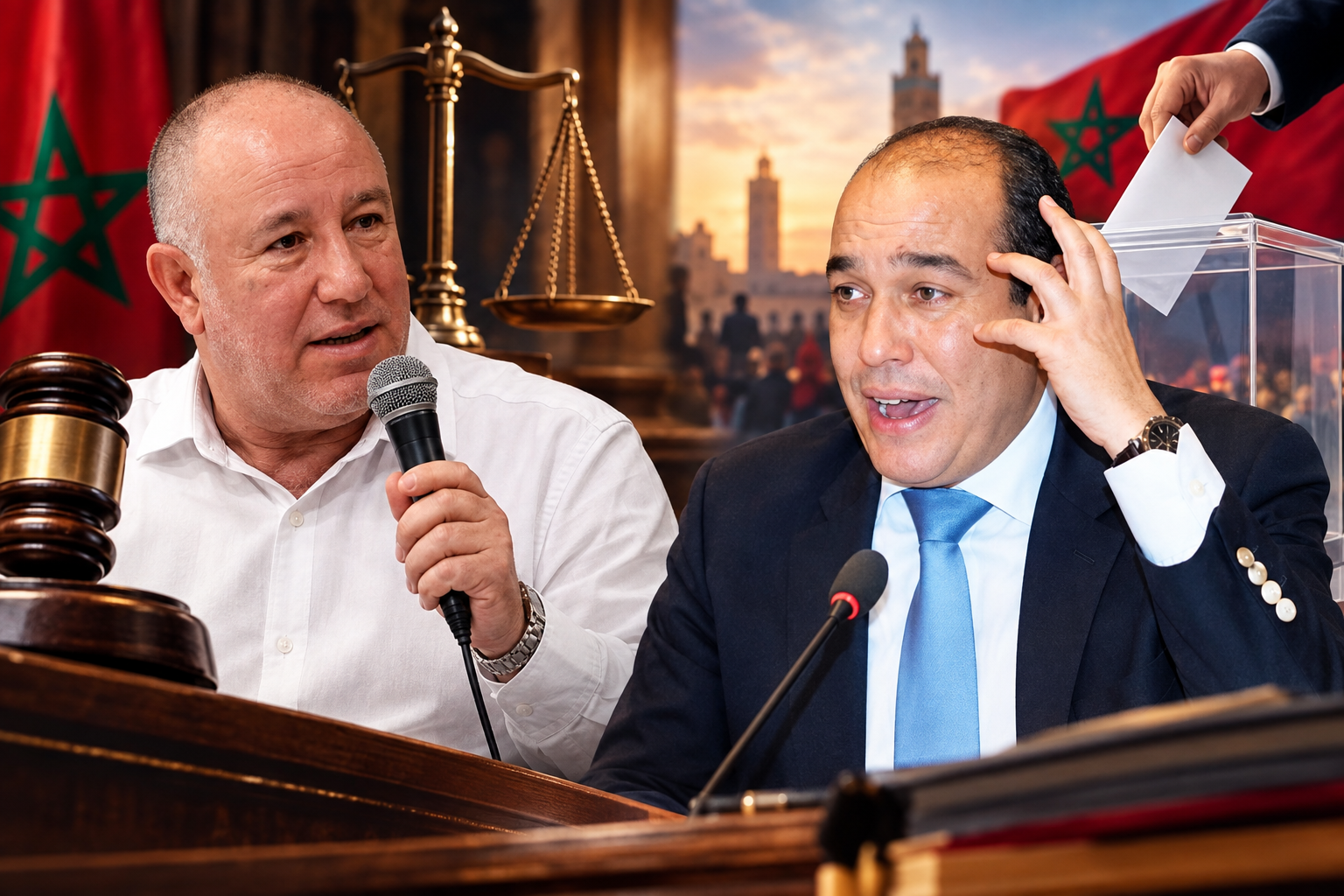 من المنصات إلى المحاكم.. كيف ورطت الشطحات الانتخابية أوزين والإبراهيمي مع القضاء؟