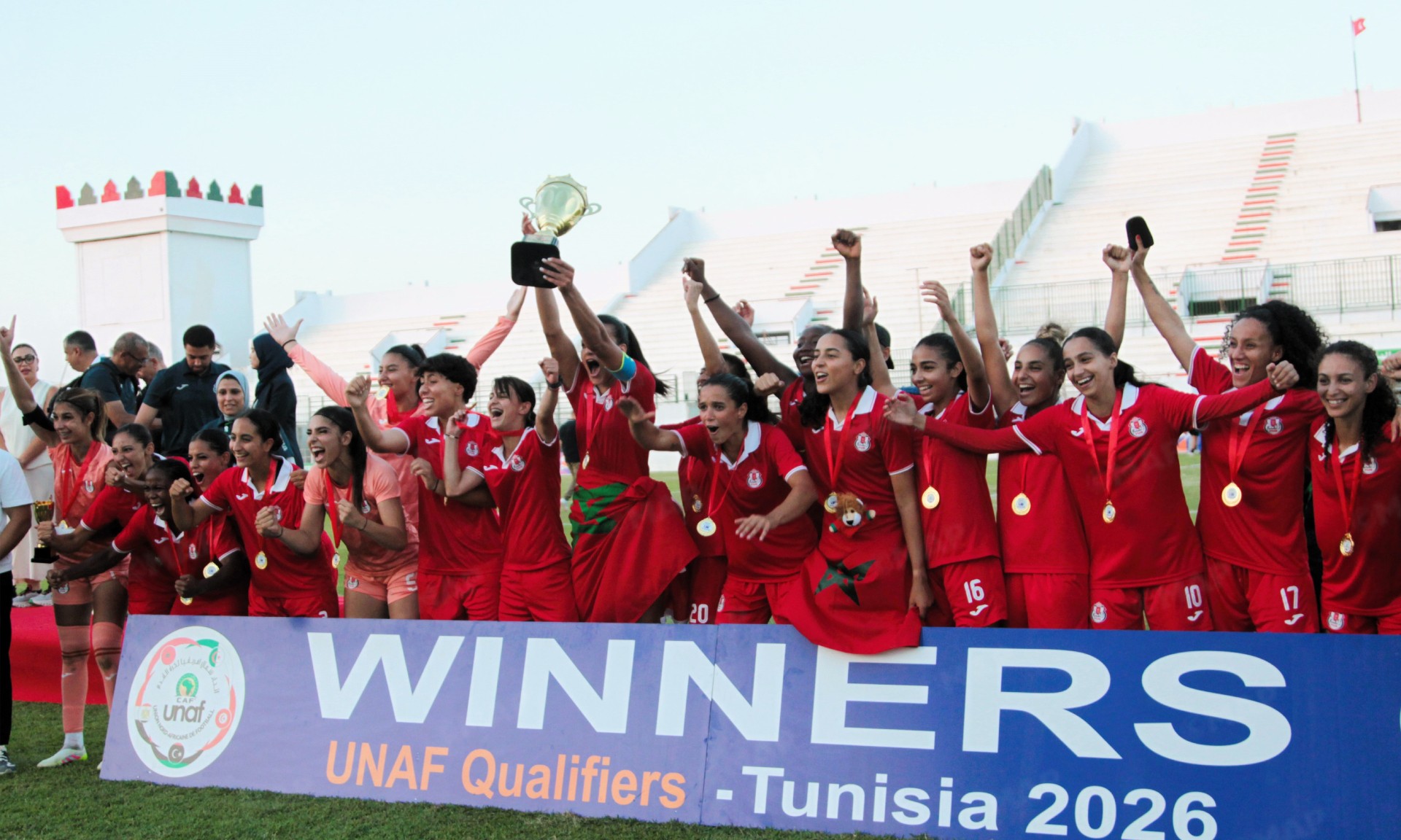 سيدات الفتح الرياضي يتأهلن للمرحلة النهائية لدوري أبطال إفريقيا لكرة القدم